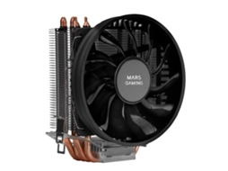Dissipador CPU MARS GAMING MCPUBK  4 Heatpipes HCT TDP 160W PWM 11cm Ventoinha Preto