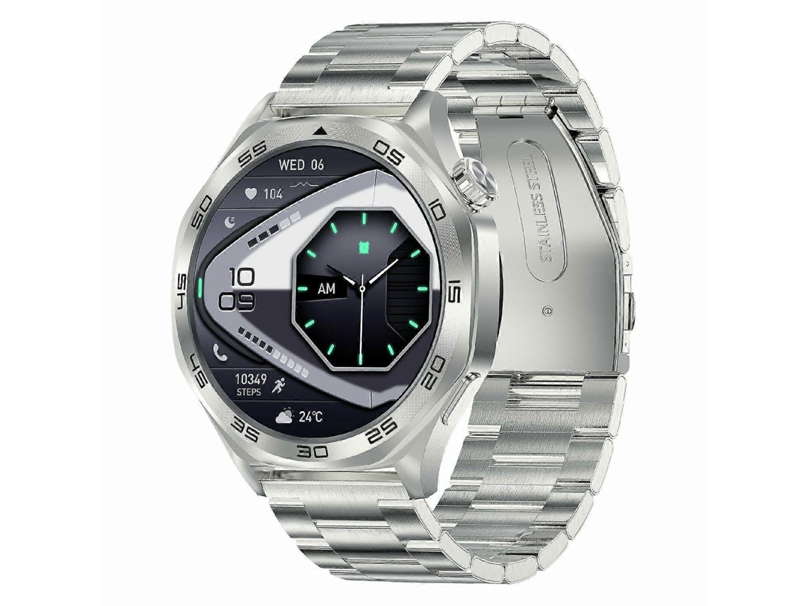 Relógio inteligente Bluetooth AK83 com chamadas, frequência cardíaca, pressão arterial e oxigênio no sangue, relógio esportivo multifuncional Ly Ebike