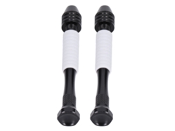 2 Peças De Portabrocas De Mão Ajustável Pinça Vise Chuck De Taladro De Giro Faixa De Fixação 0.3‑3.2mm Ferramentas Rotativas Mini