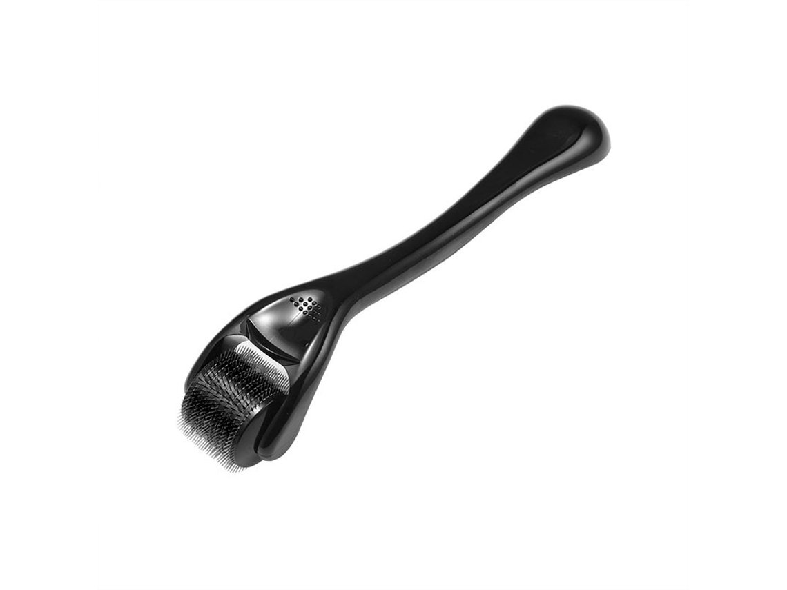 Yuysan Rolo De Microagulhas 2,0mm Derma Roller Para Rosto E Corpo, Cuidados De Pele Estético Preto