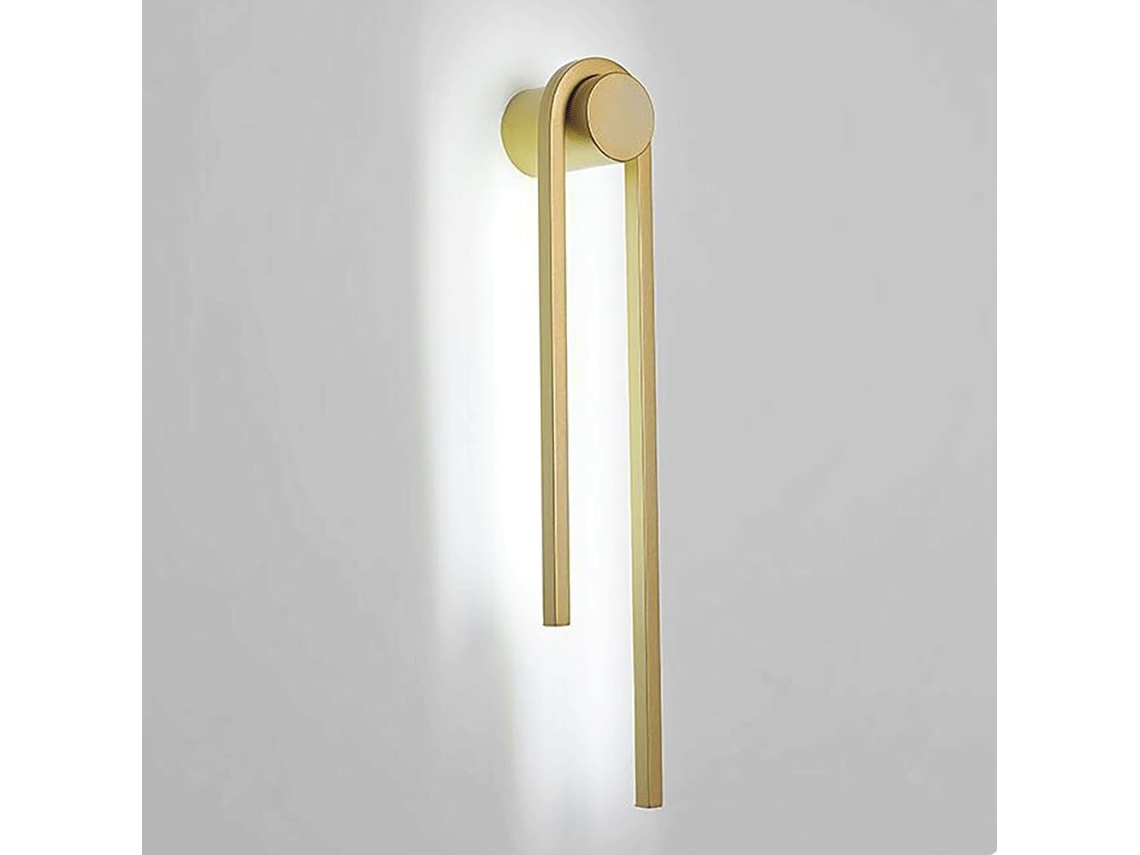 Applique Mural De Metal, De Acrílico, Led, Moderna, Linear, Para Quarto, Para Cabeceira