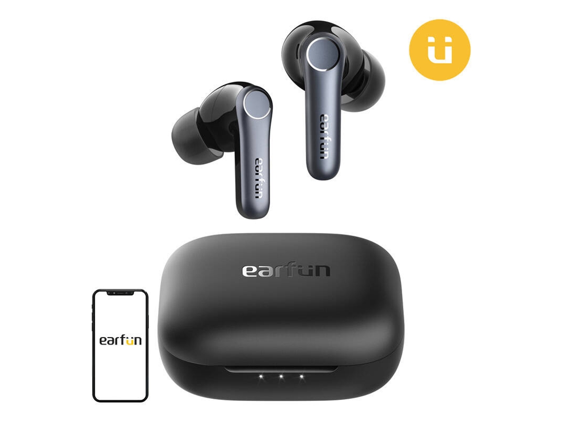 Earfun Air Pro 4 Anc Para Celulares Iphone Android Com Sistema De Redução De Ruído