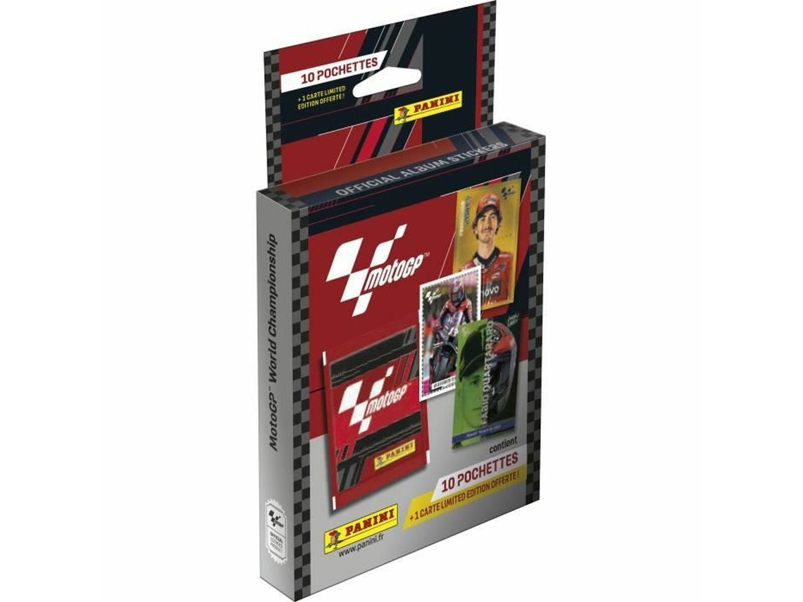 Pack de Cromos PANINI Moto Gp 2023 10 Sobrescritos | Worten.pt