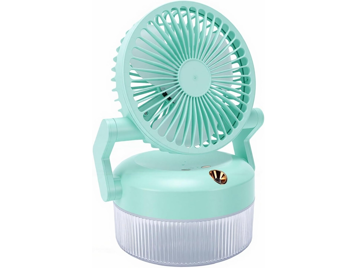 Umidificador Digital , Alimentado Por Bateria, Ventilador De Mesa