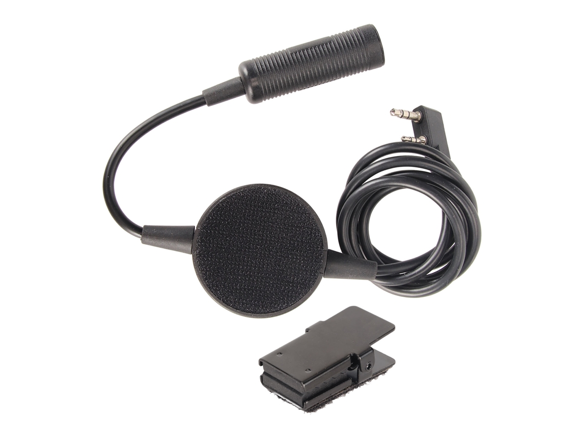 Fone De Ouvido Walkie Talkie Com Cancelamento De Ruído Mic Ajustável