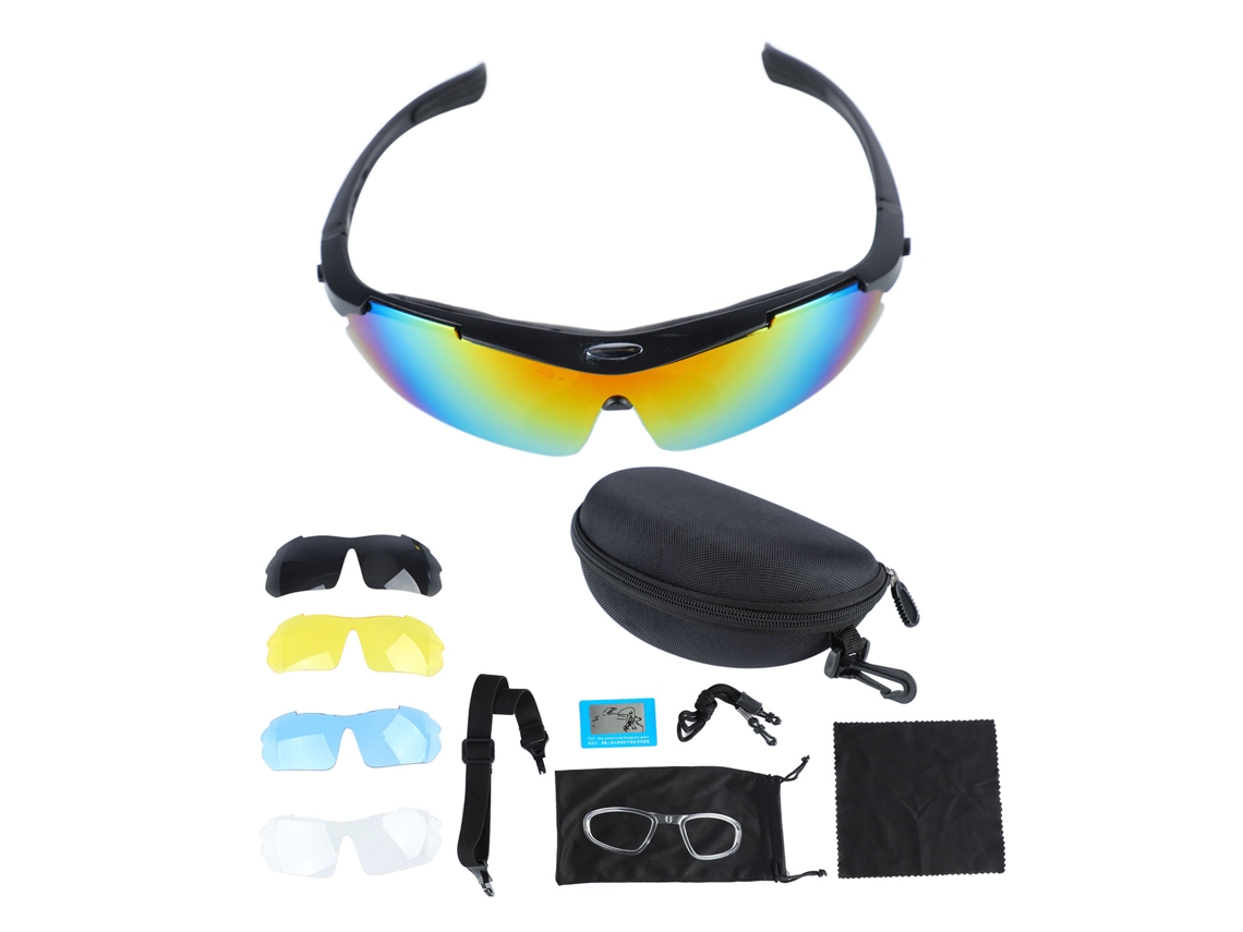 Óculos de sol polarizados para esportes, corrida, ciclismo, pesca, condução, homens e mulheres | S/MARCA