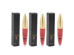 3 unidades de Gloss Labial à Prova d'Água de Longa Duração 5ml, Hidratante e com Acabamento Matte para Maquiagem 04