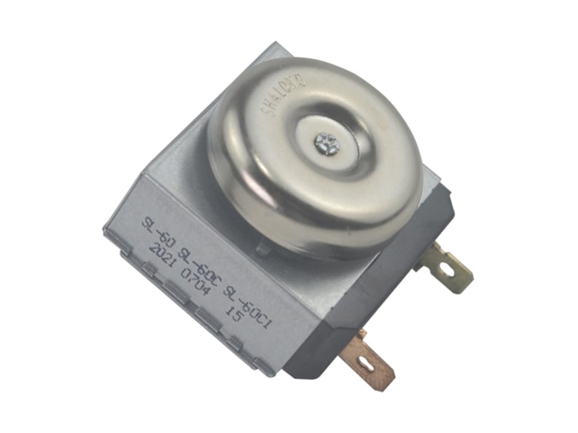 Temporizador com Controle de Tempo, 60 Minutos, Eixo Redondo de 60 Mm para Forno de Micro ondas AQUAFORGE