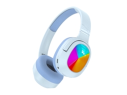 Fones de Ouvido Sem Fio, Bluetooth, Dobráveis, Áudio Estéreo, Som Surround, MDUG, Azuis