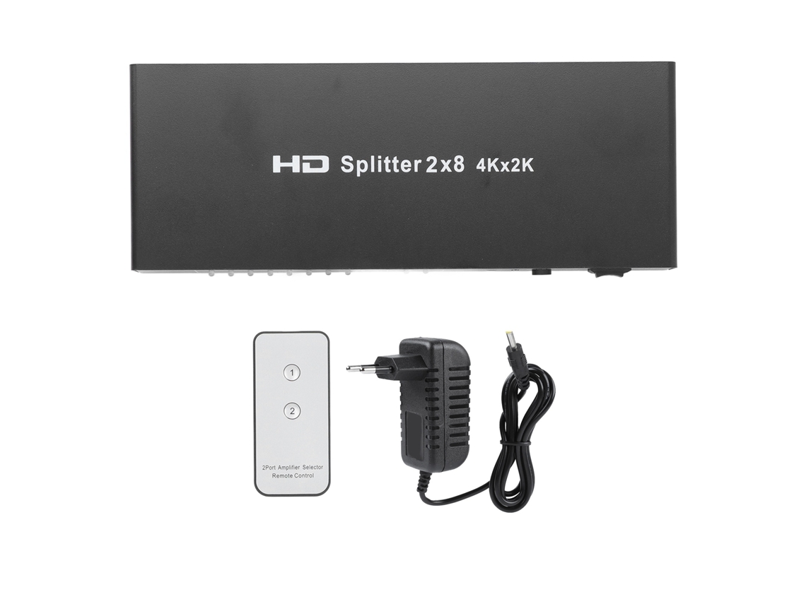 Switch Hdmi 2x8 4k com Controle Remoto LAXISCREED
