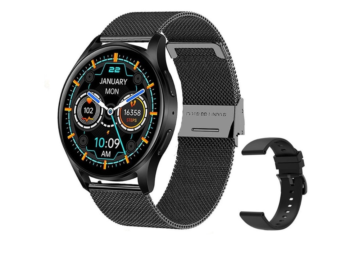 Smartwatch Bestvite Ecrã Hd De 1.28 Preto