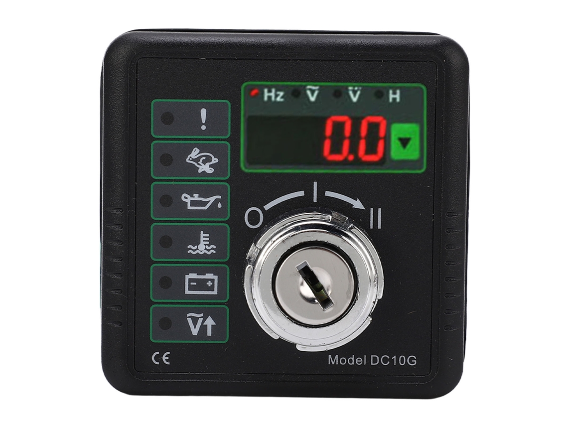 Laxiscreed Controlador De Arranque Manual Para Gerador A Diesel Com Display De Tensão E Tempo