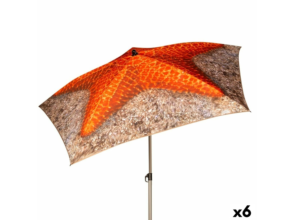 Parasol AKTIVE 180 x 210 x 180 cm 180 x 215 x 180 cm (6 Unidades)