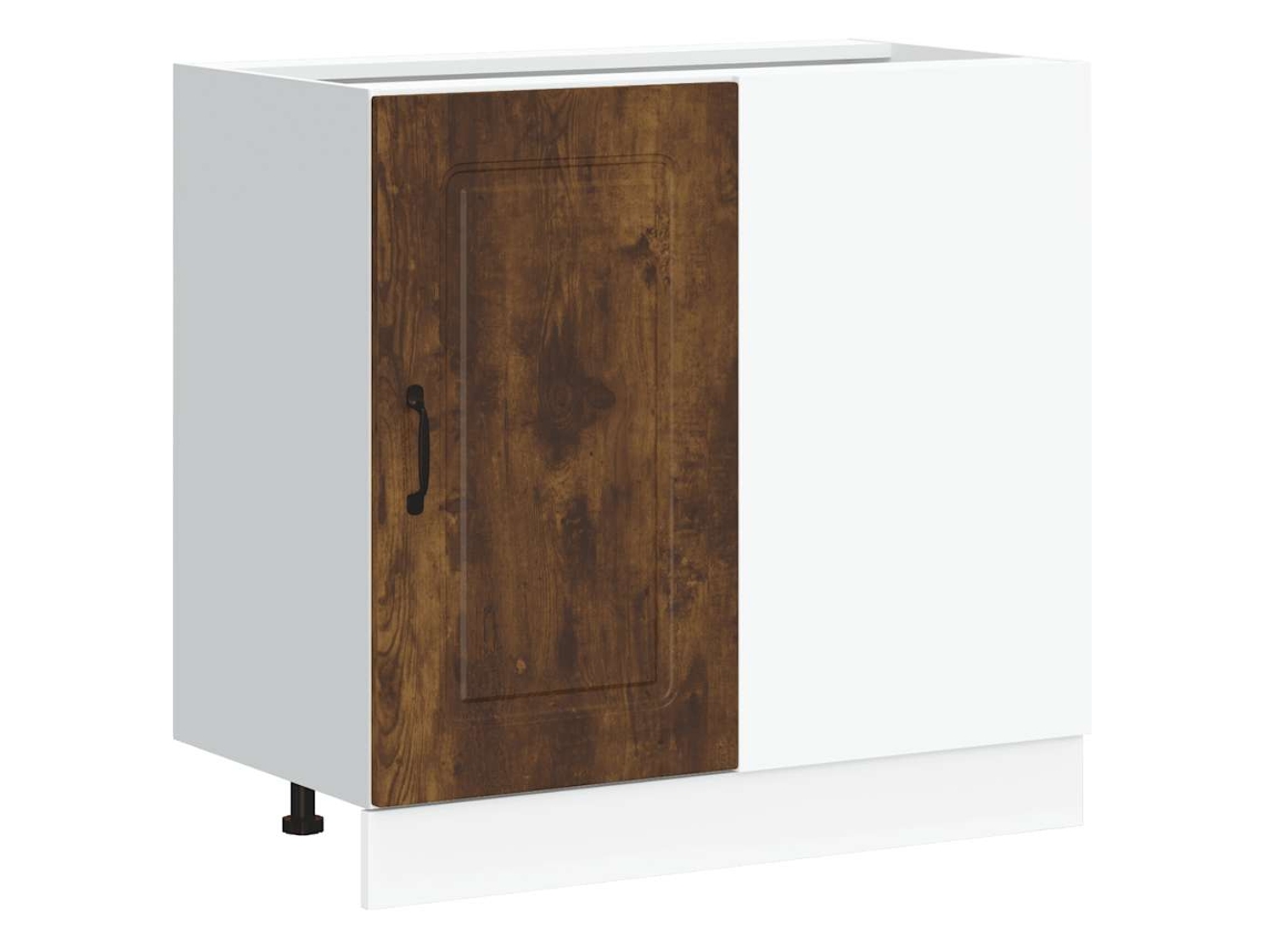 Kitchen Base Cabinet, Kitchen Base Cabinets Vidaxl Marrom Madeira Processada (n/a)