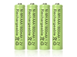 Bateria Recarregável Ni Mh 1800mah Para Lanterna Led