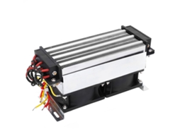 Aquecedor elétrico termostático com elemento de aquecimento cerâmico PTC, 700 W, 110-230 V, com interruptor de segurança e ventilador