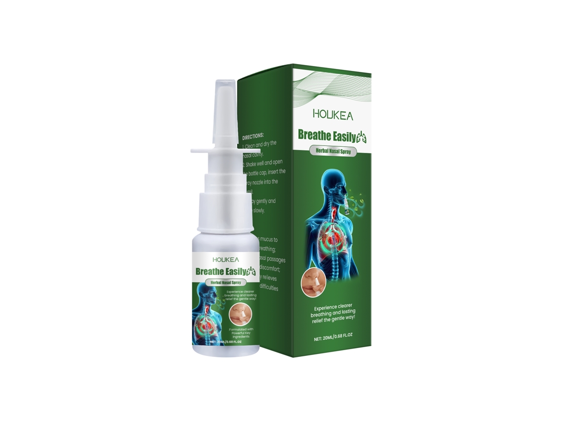 Spray Nasal com Ervas LAXISCREED, Conforto e Alívio Rápido