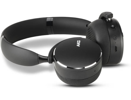 Auscultadores Bluetooth  Y500 (On Ear - Microfone - Atende Chamadas - Preto)