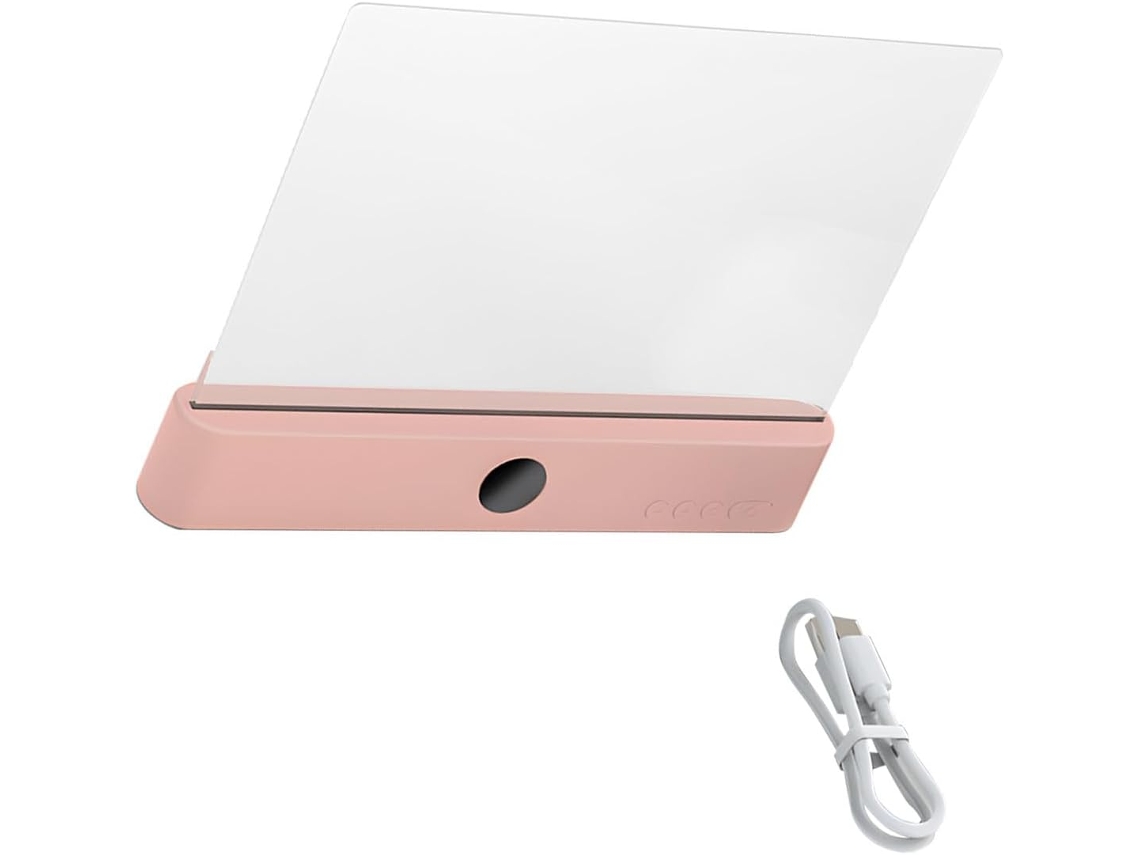 Luminária De Leitura Moderna Xagmodshn Em Abs Com Ajuste Contínuo Intensidade, Bateria De 1200mah E Desligamento