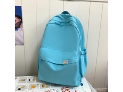 Mochila Escolar, Com Grande Capacidade E Alça De Ombro, Em Nylon, Adolescentes