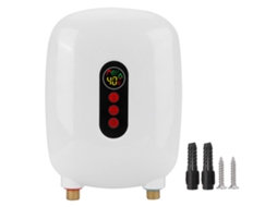 Aquecedor De Água Elétrico Laxiscreed Com Tela Tática Lcd E Aquecimento Rápido