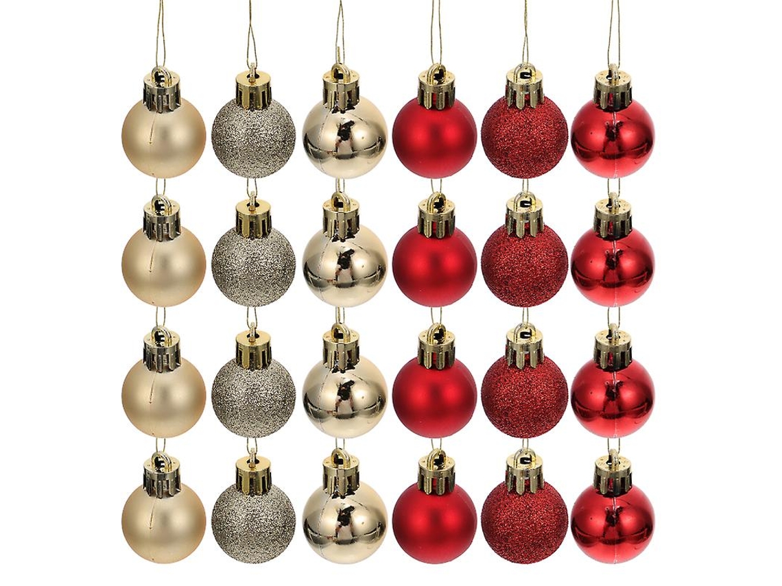 1 Conjunto de Pingente de Bola de Natal ALLINLESS