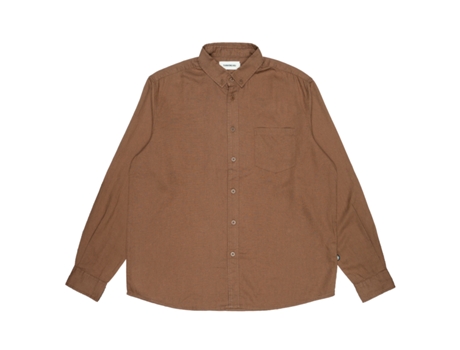 Blusa De Homem Thinking Mu Canapa Castanho (m)
