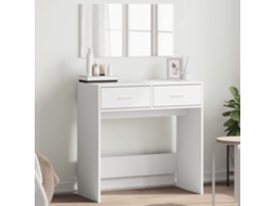 Vidaxl Toucador Com Espelho 80x39x80 Cm Branco