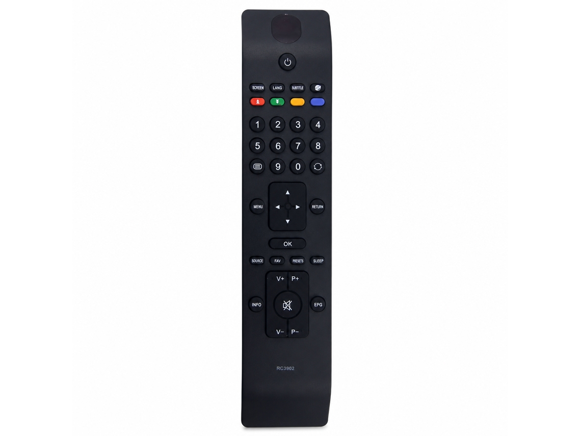 Comando À Distância Para Tv Compatível Com Sharp Rc3902