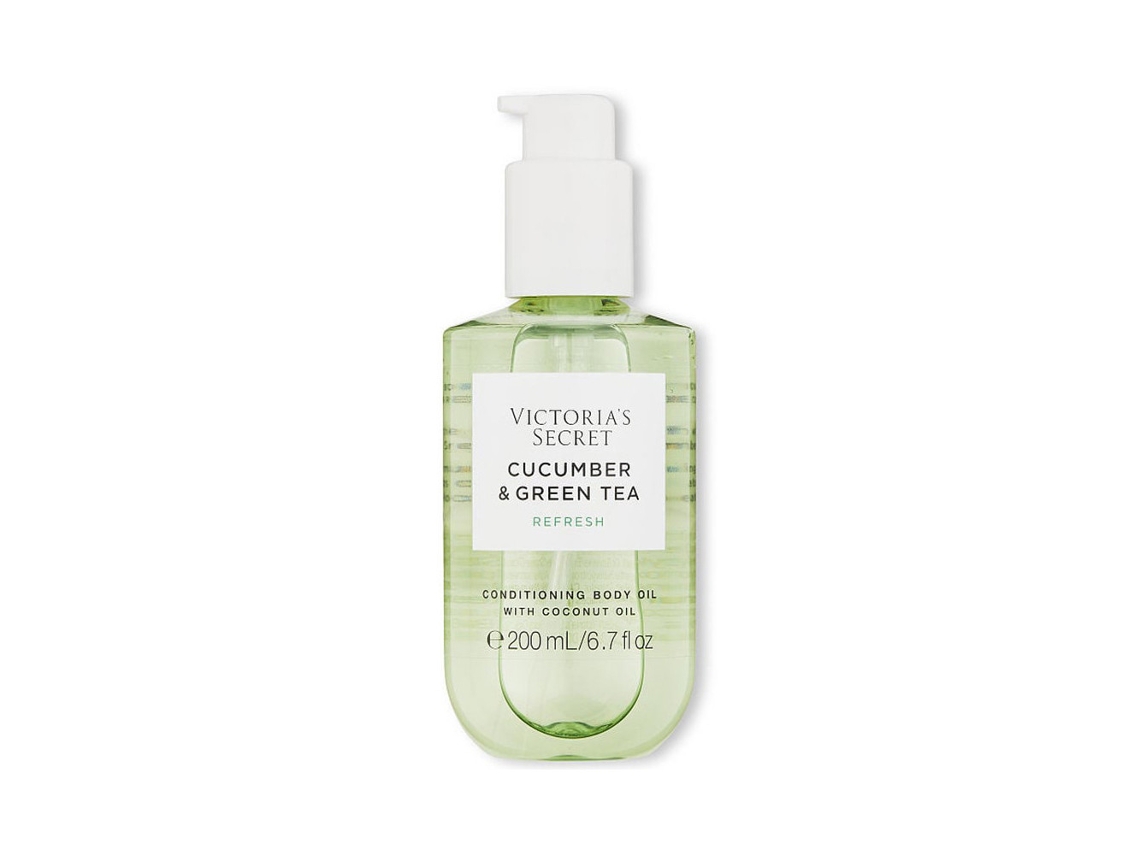 Óleo corporal nutritivo de pepino e chá verde Natural Beauty VICTORIA'S SECRET