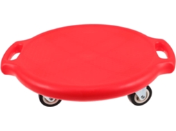 Skate Redondo Besportble com Alças, Patinete Estável Rodas para Meninos e Meninas, Estimulação Vestibular