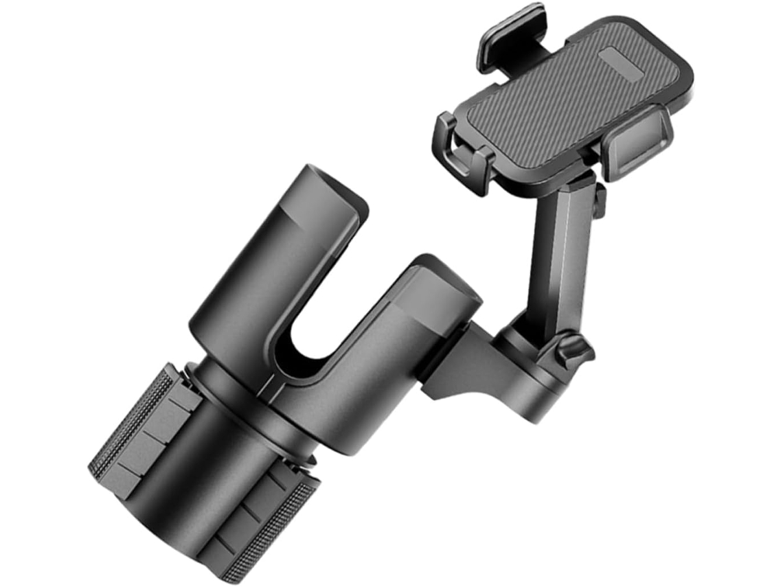 Adaptador Multifuncional Para Porta-copos De Carro Com Suporte Integrado Para Celular