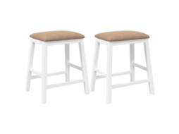 Bar Chair, Bar Chairs Vidaxl Marrom Borracha (n/a)