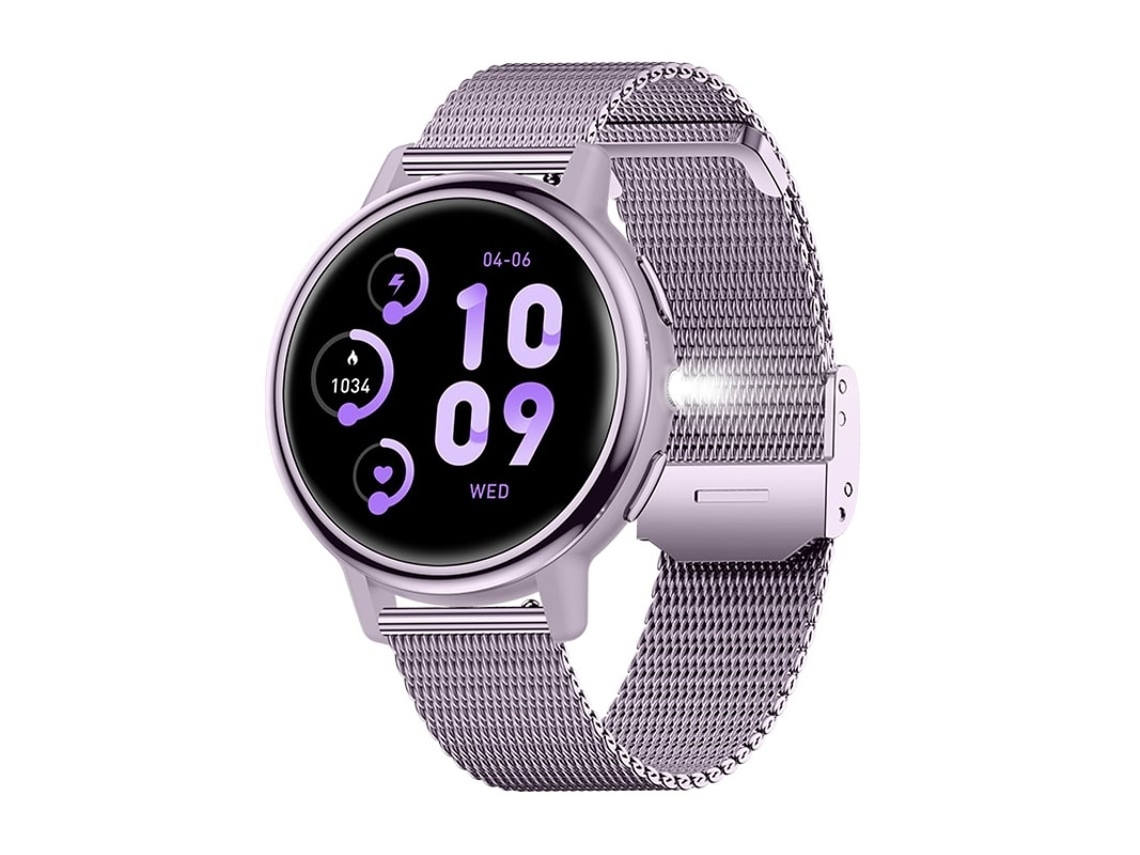 Smartwatch Ak88 Para Mulheres, Monitoramento De Saúde E Chamadas Bluetooth Yizhood (roxo)