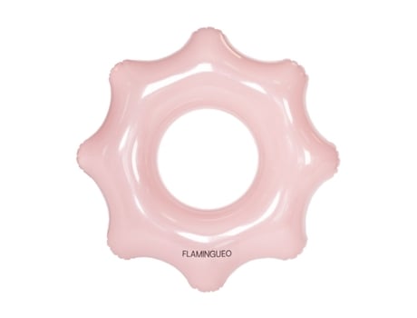 Flutuador Gigante De Pvc Rosa Flamingueo