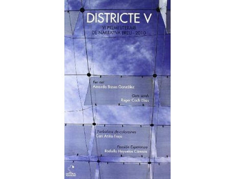 Livro Districte V de Amanda Bassa GonzáLez (Catalão)