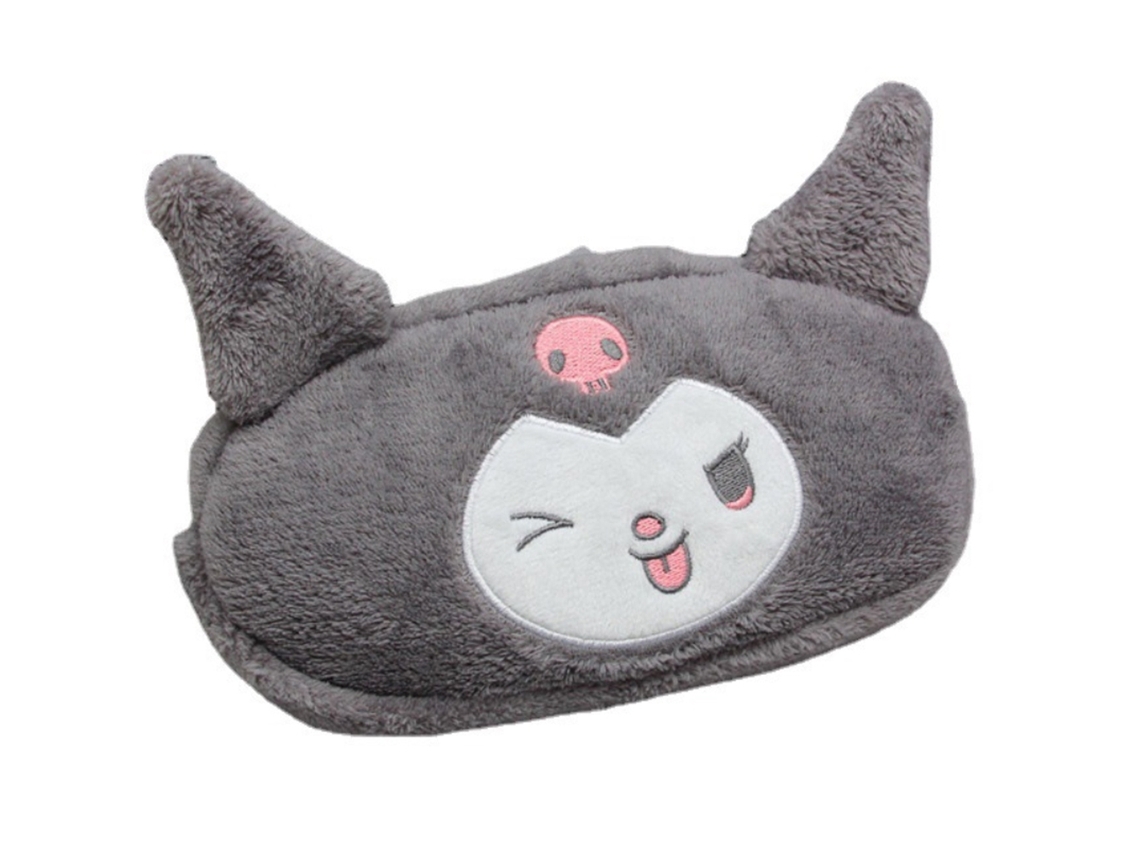 Mali estojo de Pelúcia Anime para Lápis Grande Capacidade Bolsa de Maquiagem Presente Fofo