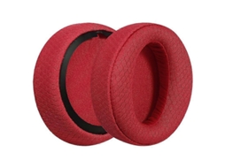 Pacote Com 2 Almofadas De Reposição Para Fones De Ouvido De Rede De Futebol Para Sony Mdr Xb950bt / Xb950b1 / Xb950n1 Vermelho Ushion