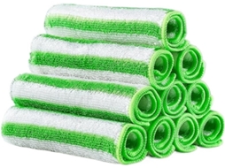 Toalha De Cozinha Fibra Bambu Com Cordão, Fácil Secar, Tecido Grosso,