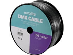 Cabo EUROLITE DMX bk (100 m)