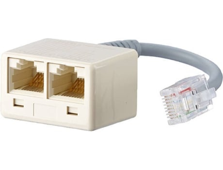 Adaptador BTR NETCOM 130608480101-E (RJ45 - Branco)
