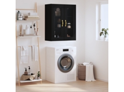 Armario de pared 69,5x34x90 cm Negro