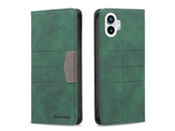 Capa De Couro Com Encaixe Magnético Para Celular For Nothing Phone 1