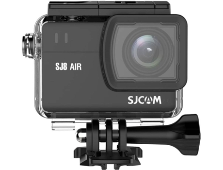 Action Cam SJCAM SJ8 Air (2.33'' - Wi-Fi - 1200 MAh - 4 K - Preto)