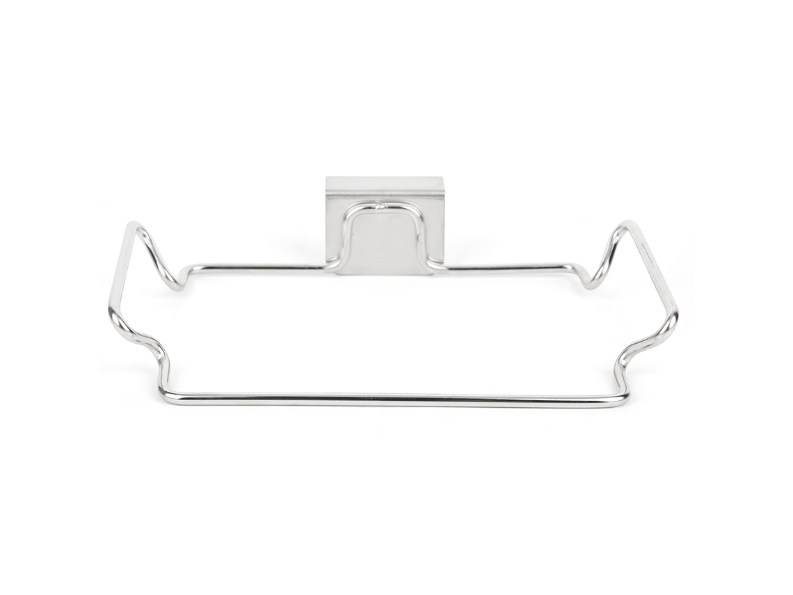 Suporte para Saco de Lixo de Aço Inoxidável para Cozinha com Ganchos