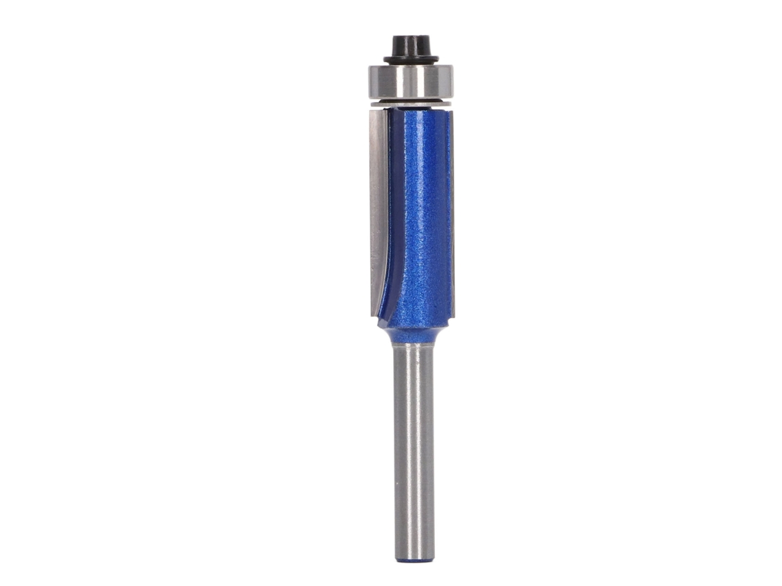 Fresa de Chanfrado YURU Profissional com Cabo 6mm, Aço de Tungstênio, 6x1/2x30