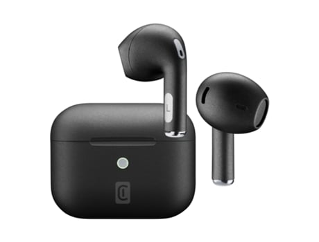 Auriculares Bluetooth True Wireless CELLULARLINE  Crystal Inalámbrico Dentro de Oído Llamadas/Música Preto