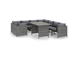 Garden Lounge Set, Garden Lounge Sets Vidaxl Cinzeto Rattan / Vime (n/a)
