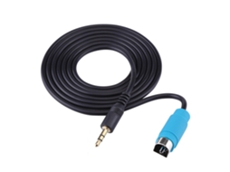 Cabo auxiliar Alpine Cda Cde Iva, adaptador mini jack de alta velocidade AQUAFORGE