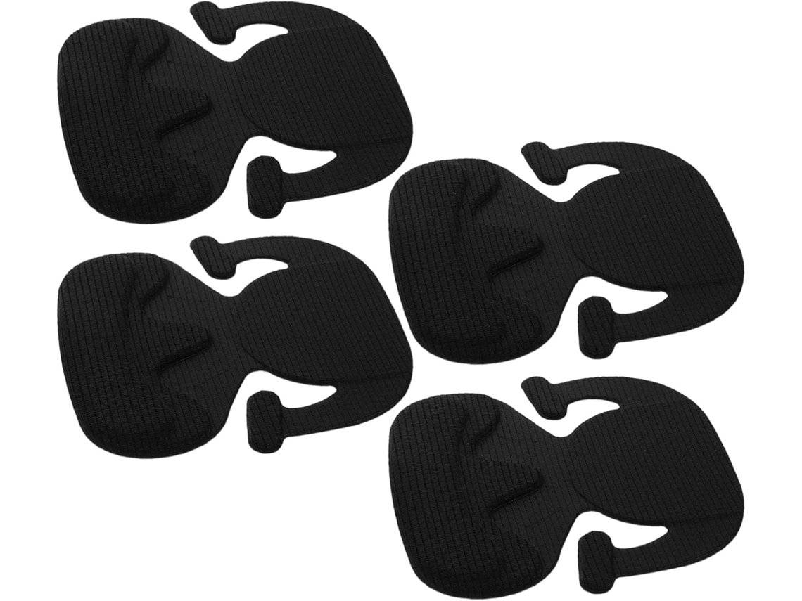 Conjunto De 4 Protetores Calcanhar Antiderrapantes, Confortáveis E Sem Cola, Para Sapatos Com Calcanhar Solto Evitam Que